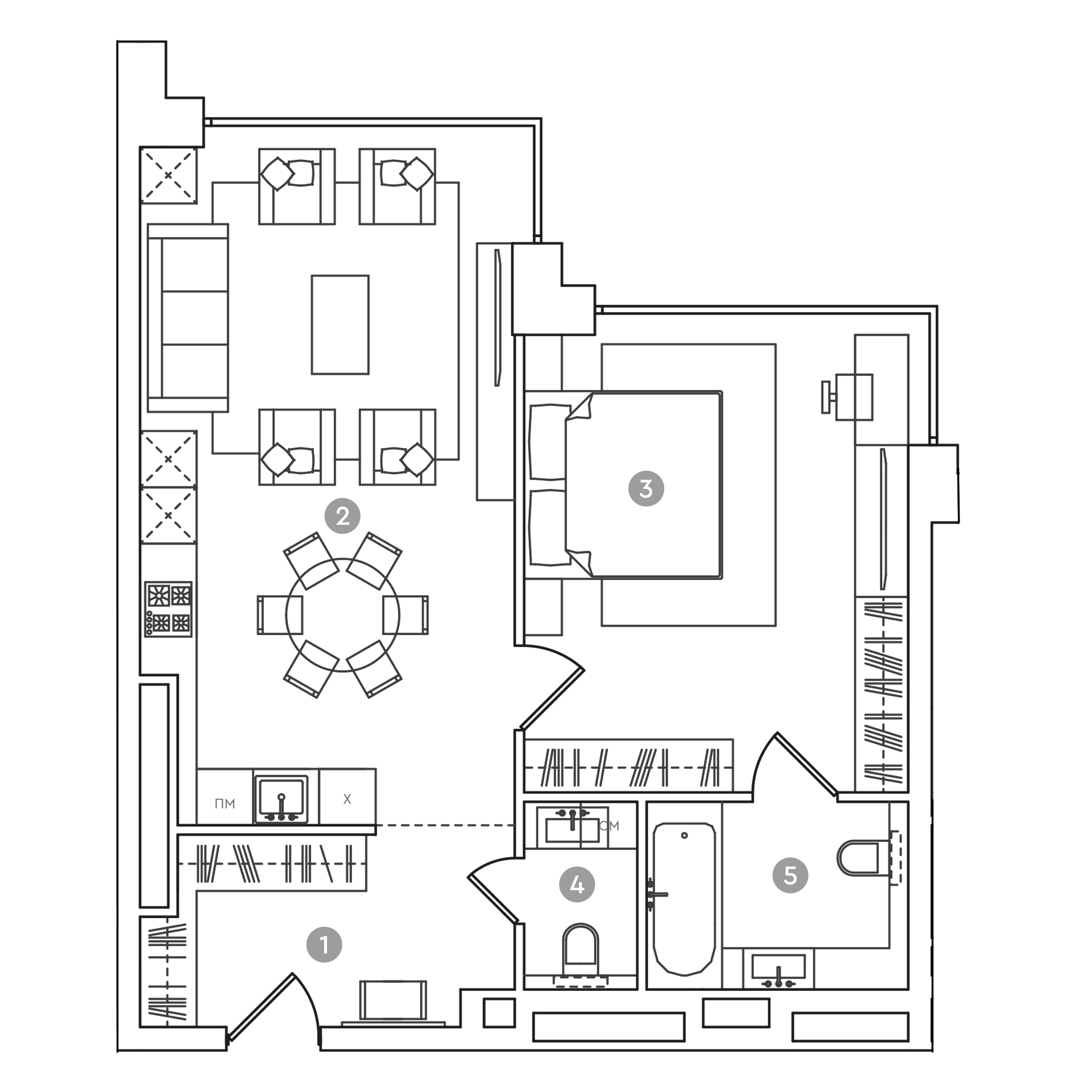 apartment scheme