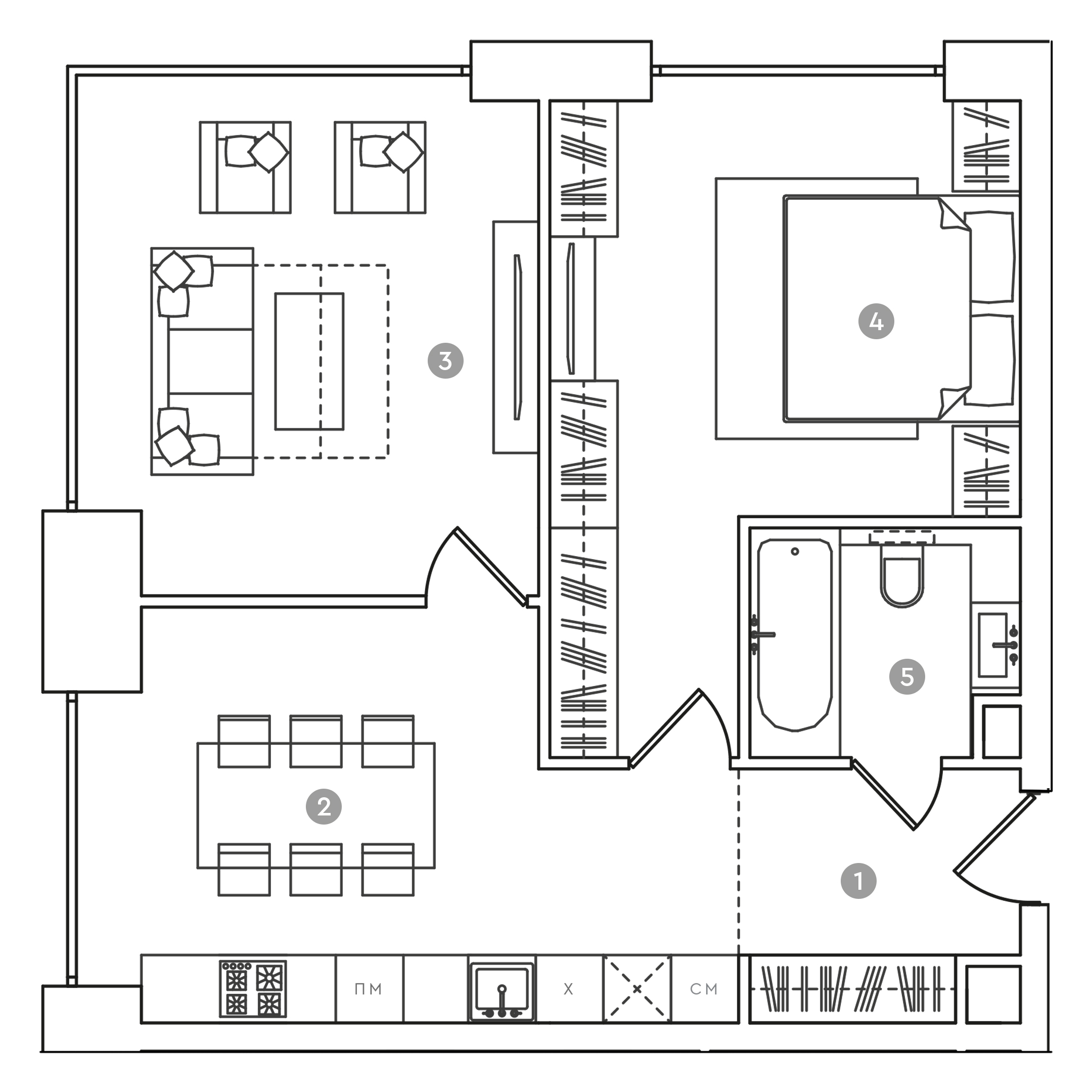 current apartment