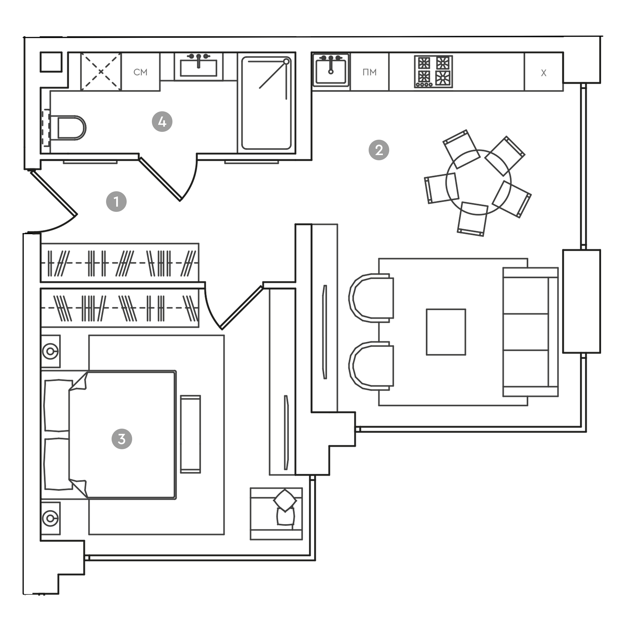 apartment scheme