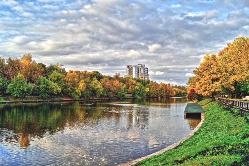 Владимирский пруд в 2 минутах пешком
