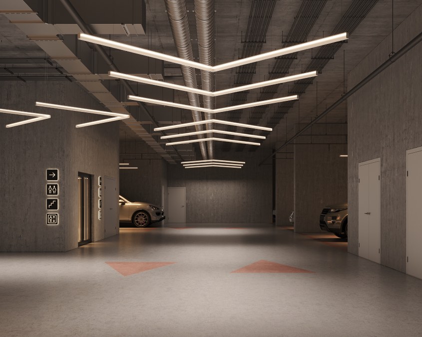 Подземный паркинг на 49 машино-мест